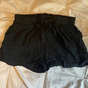 Black Tie Shorts